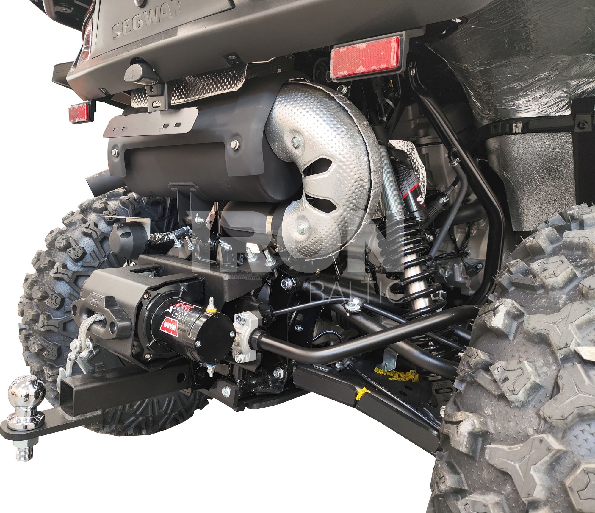 Rear winch mounting kit: SEGWAY SNARLER AT10 (2025 - ...)