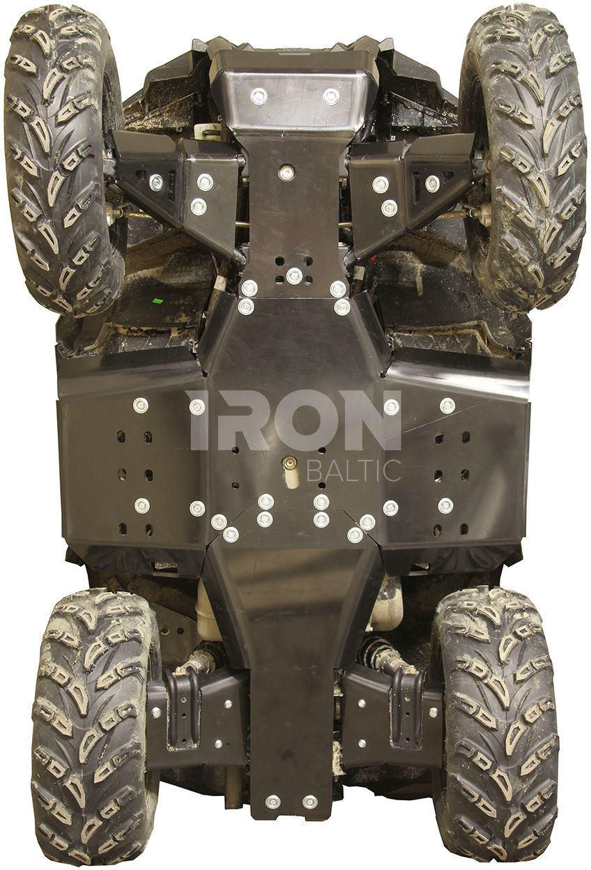 Skid plate full set (plastic): Polaris Sportsman: 570 SP (2021+): 570 Trail (2021+)