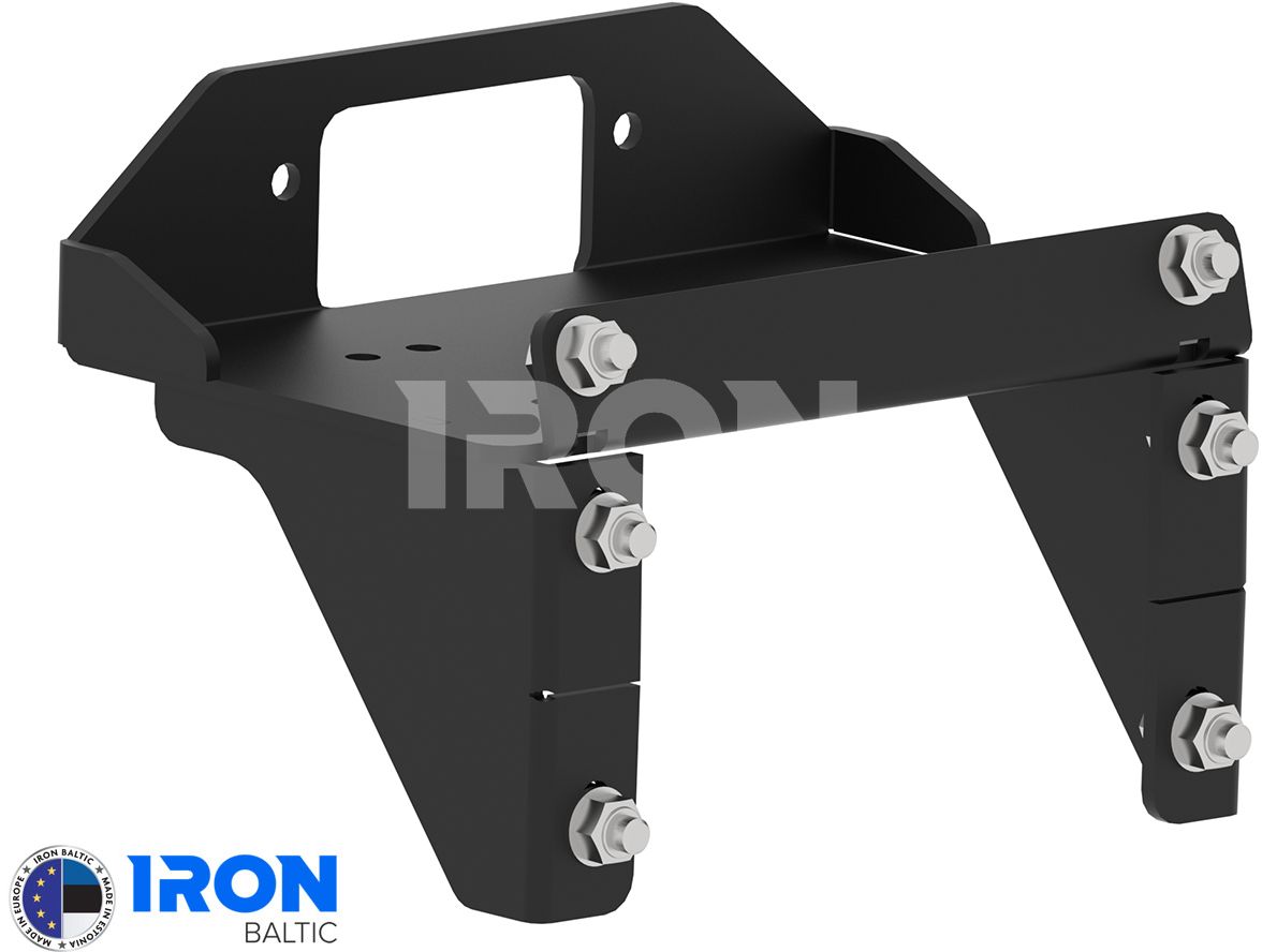 Front winch mounting kit : Kawasaki Mule PRO-DX (2017+)