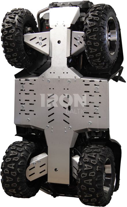 Skid plate full set (aluminium): CFORCE 800: 820 / X8