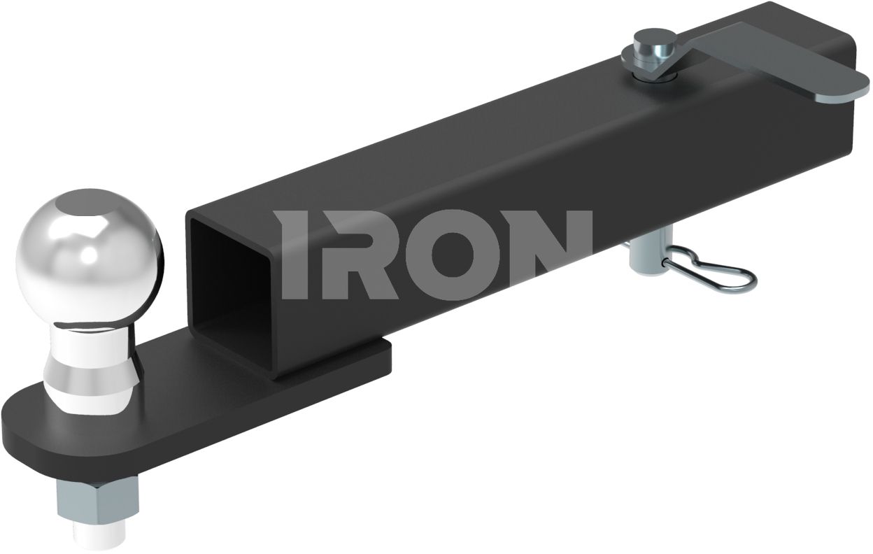 Hitch-ball mounting kit: CFMOTO UFORCE 1000: UFORCE 550 / 800: POLARIS SCRAMBLER S