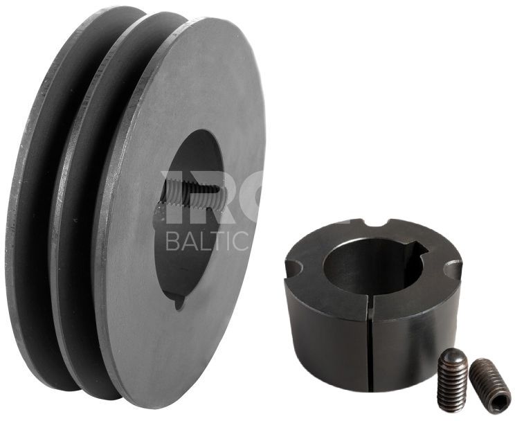 Pulley with taper lock bushing