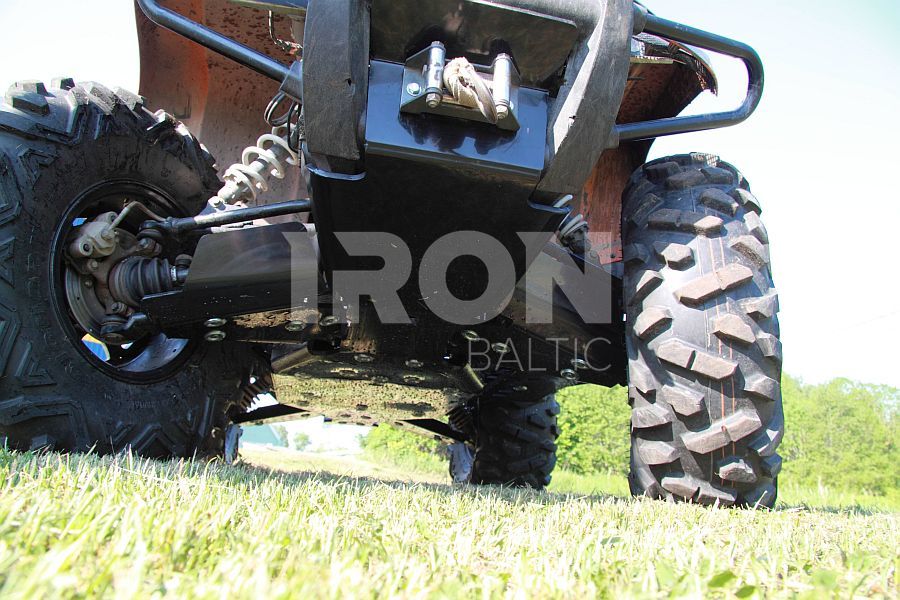 Skid plate full set (plastic): Arctic Cat 1000 XT