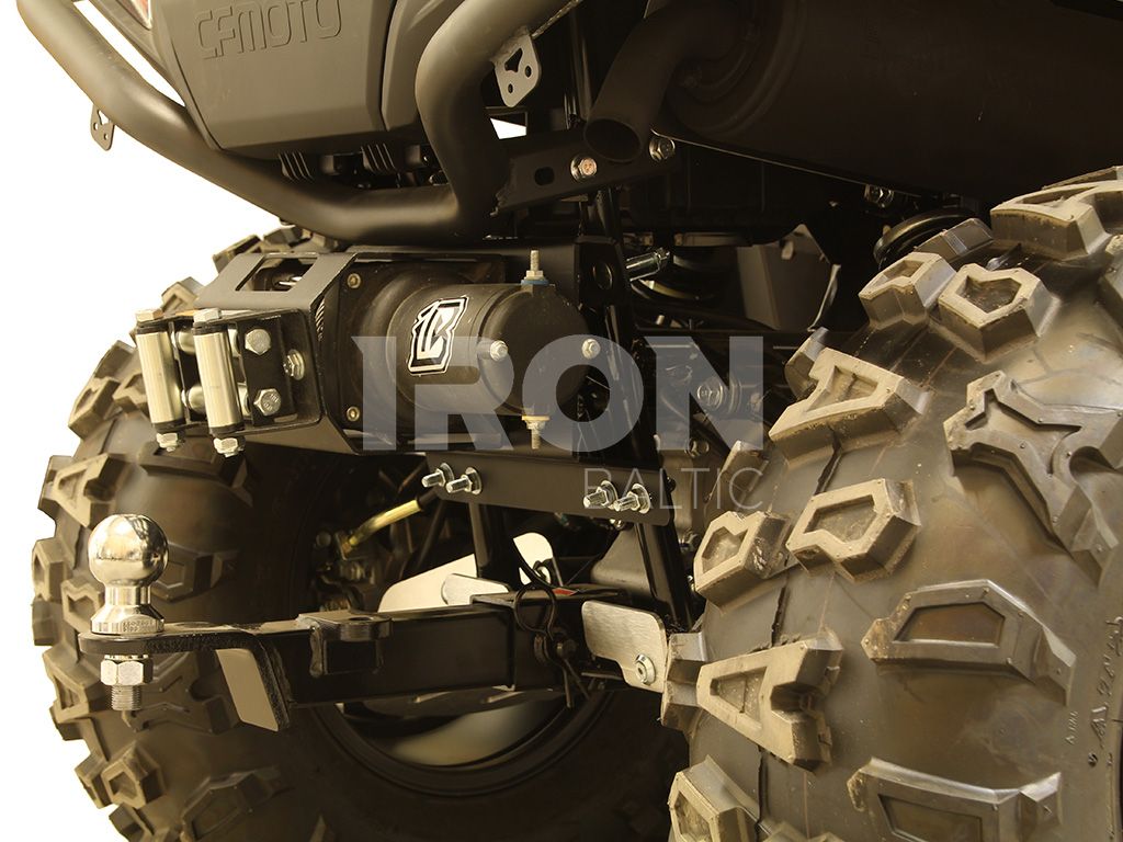 Rear winch mounting kit: CFMOTO CFORCE 625 (-2022): CFORCE 600 Touring (-2022)