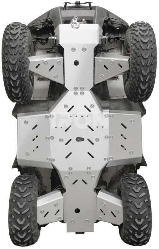 Skid plate full set (aluminium): Kymco MXU 700 (-2019)