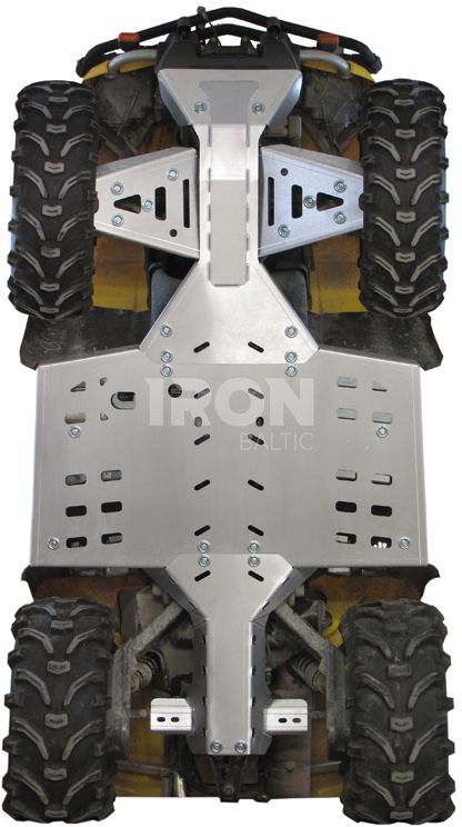 Skid plate full set (aluminium): CanAm G1 Outlander MAX