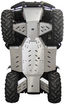 Skid plate full set (aluminium): CFMOTO 500 -2