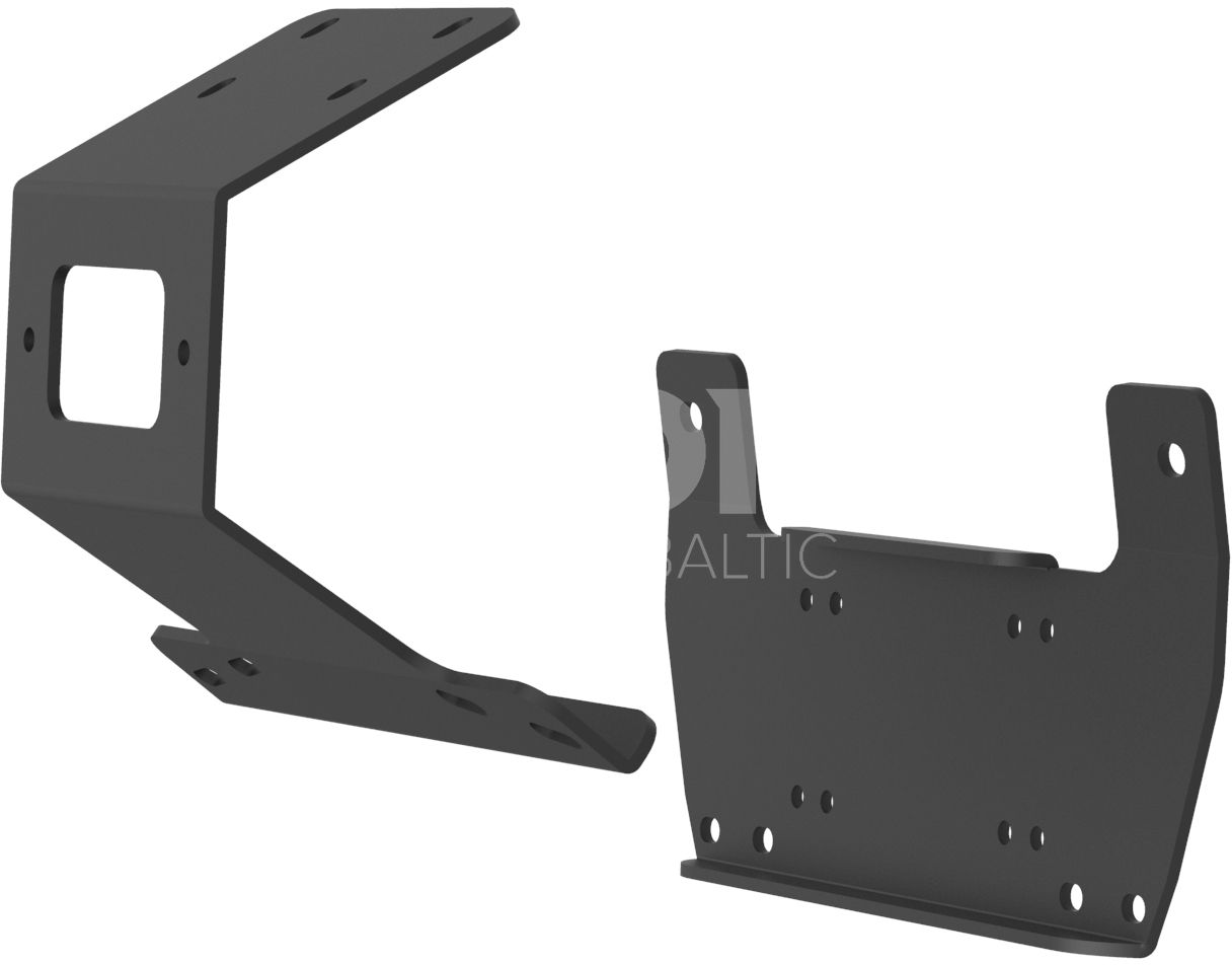 Front winch mounting kit: CanAm Maverick (-2014)