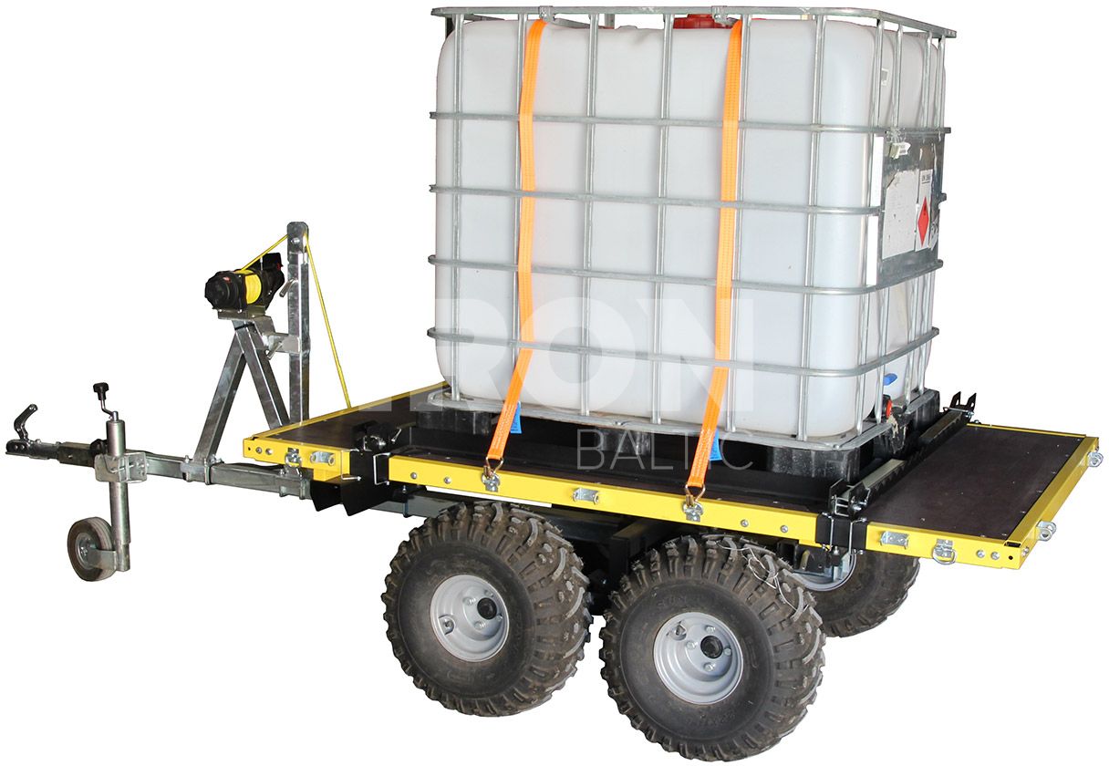 Water tank installation module: Log Bolsters