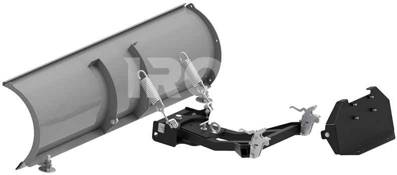 UTV Front-mount push tubes: Quick attach