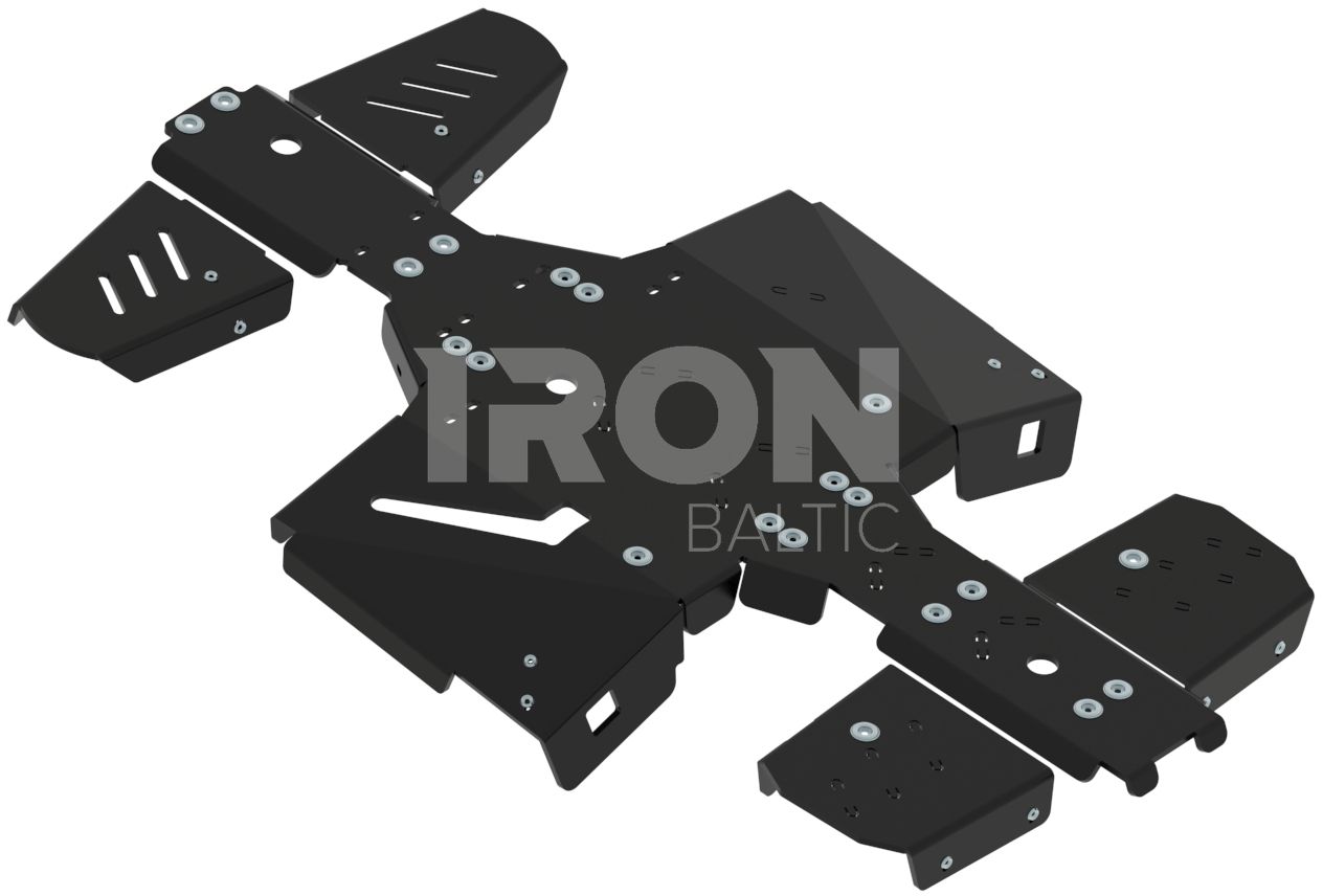 Skid plate full set (plastic): TGB 600 Blade