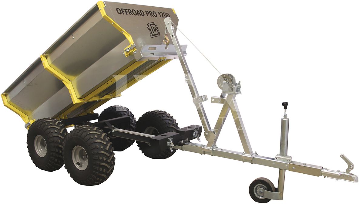 Manual winch: 725 kg / 1600 lbs