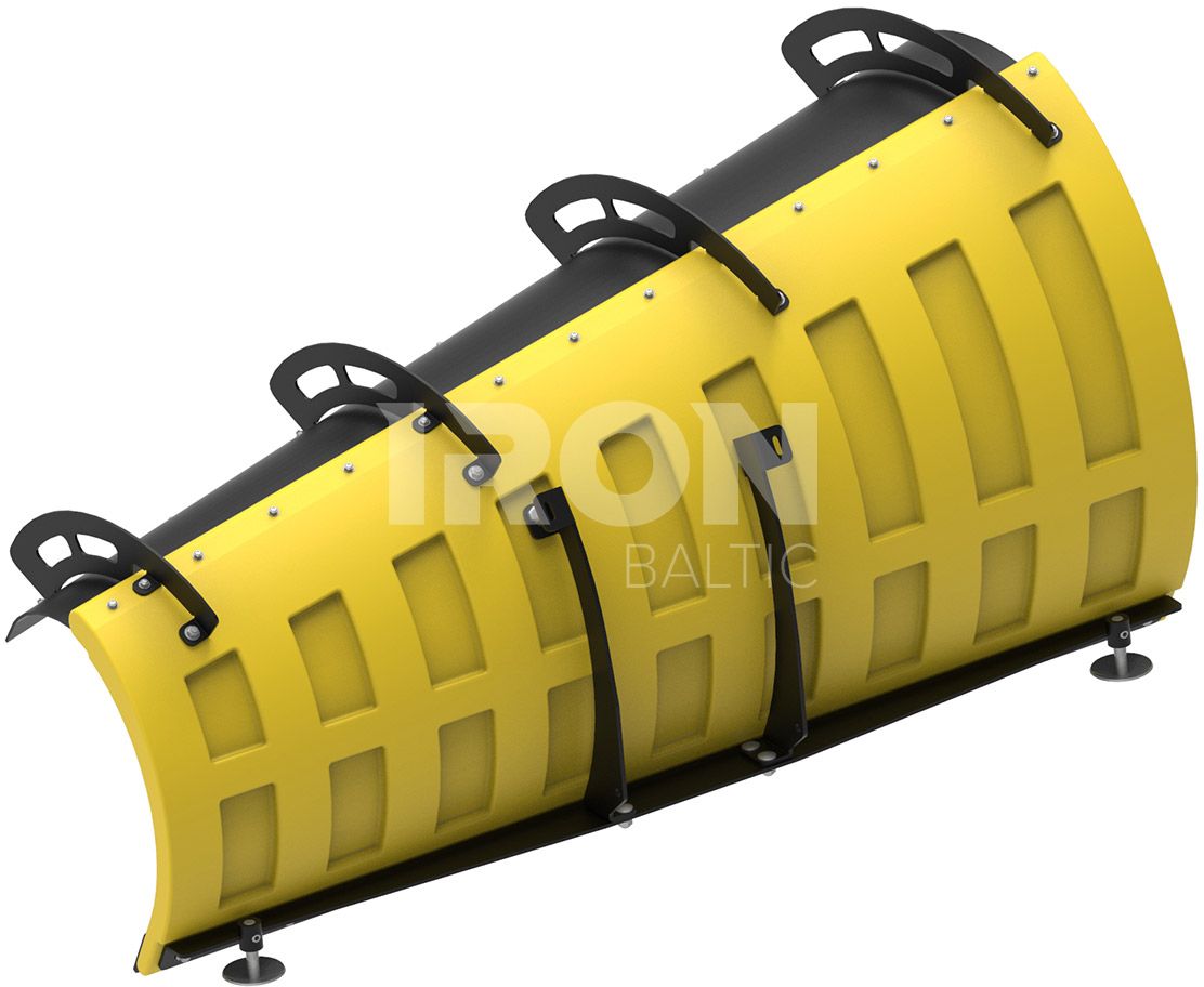Plastic high throw blade: tapered plow blade: 1520 mm / 60in