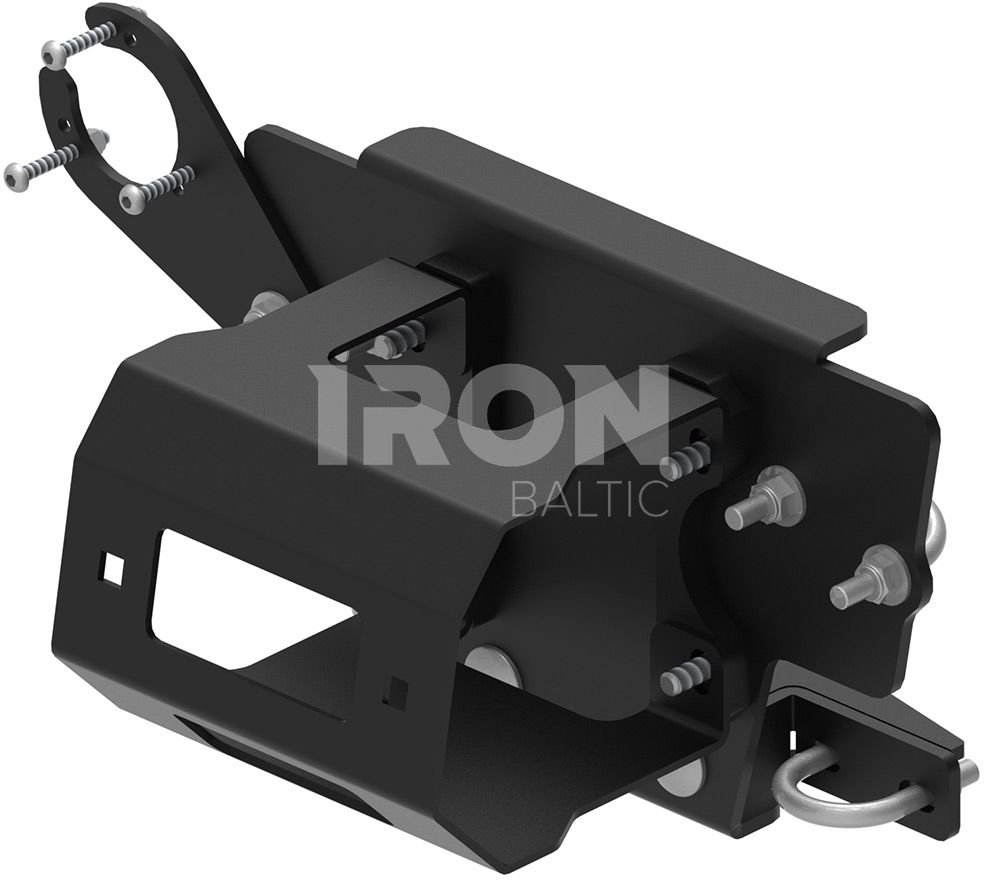 Rear winch mounting kit: Segway Snarler AT5