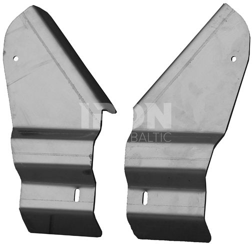 Rear A-arm guards (aluminium)