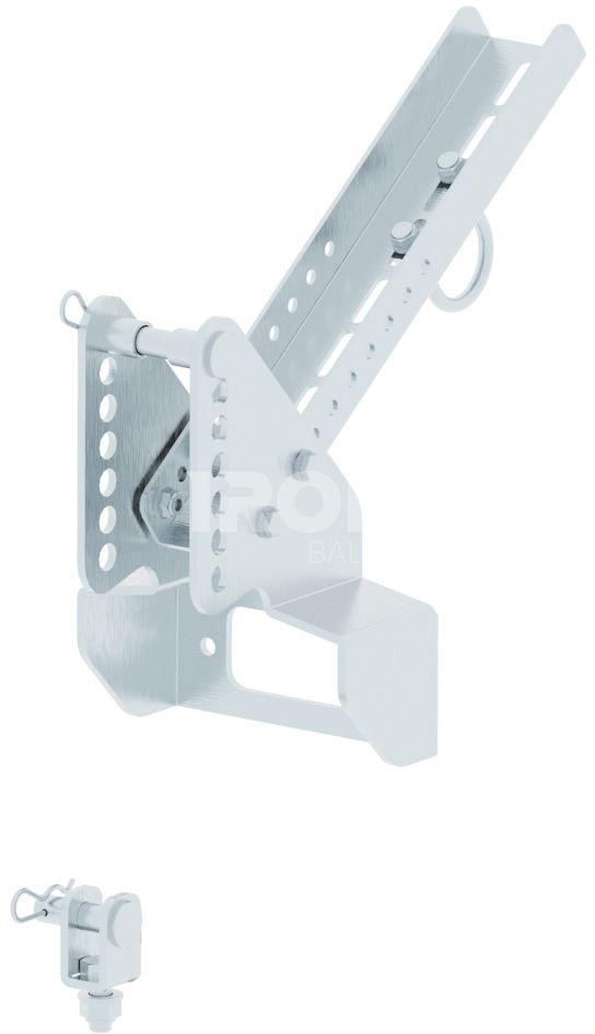 Plow lift adapter: Corvus TerrainDX4 (PRO front bumper)