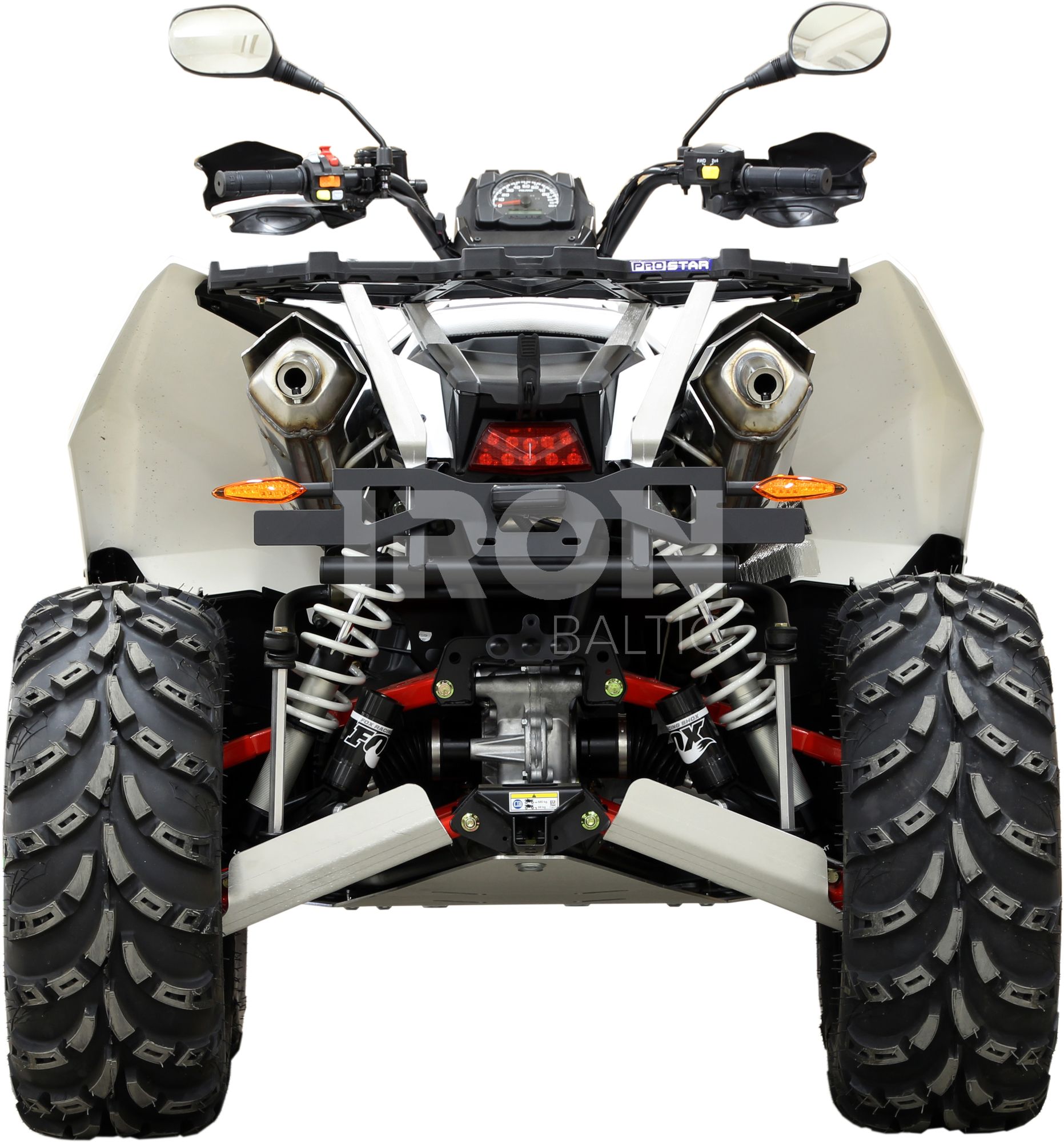 Skid plate full set (aluminium): Polaris Scrambler: 850 / 1000 (2015-2019)