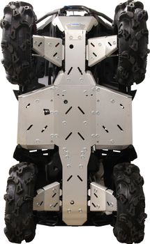 Skid plate full set (aluminium): Loncin X-Wolf 1000 Mud