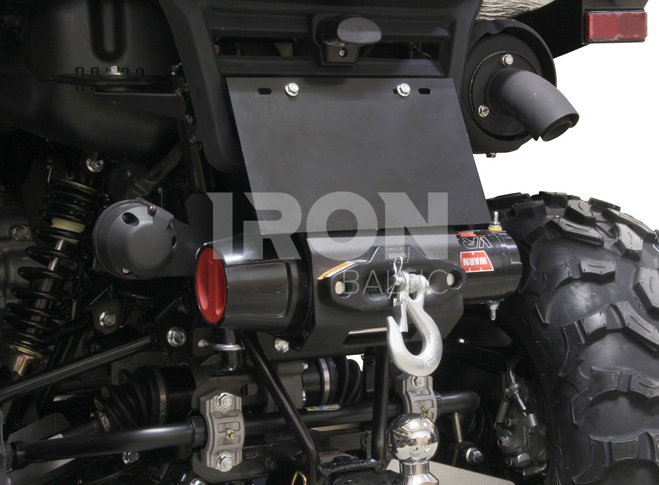 Rear winch mounting kit: Segway Snarler AT5