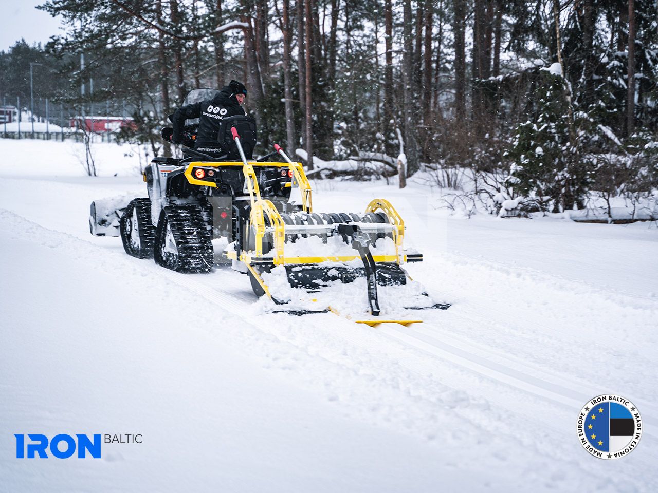 Snow roller / Ski track groomer 1,45m