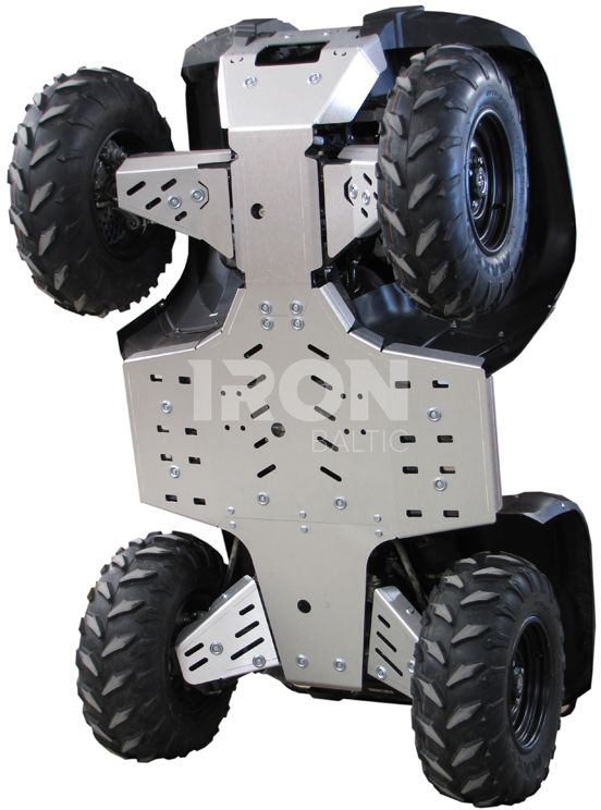 Skid plate full set (aluminium): Yamaha Grizzly 700: (2014-2015)