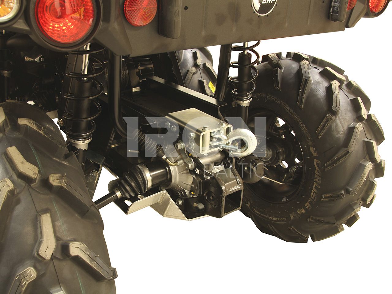 Rear winch mounting kit: CanAm Outlander 6x6