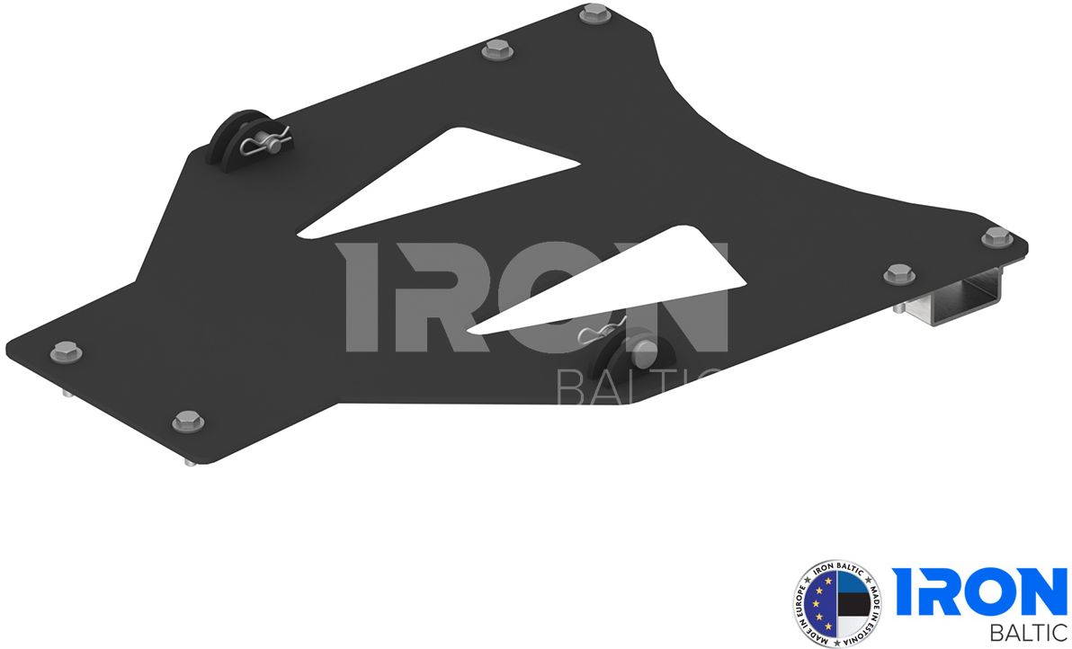 Mid-mount adapter: Kawasaki Mule PRO-DX (2017+)