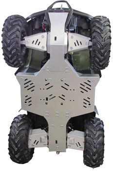 Skid plate full set (aluminium): Keeway XY 500-S