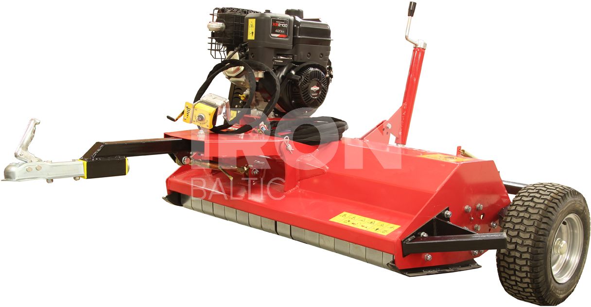 Flail mower 14hp: with electric start: ( Briggs & Stratton )