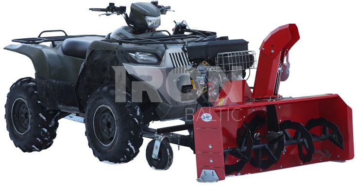 ATV Snow blower 18hp, el.start (Briggs & Stratton)