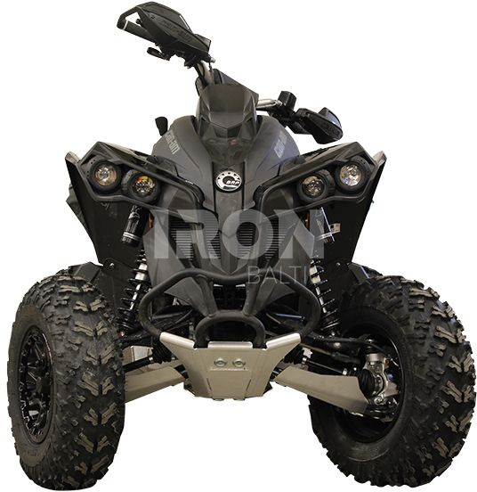 Skid plate full set (aluminium): CanAm G2 Renegade: (2017-2018)