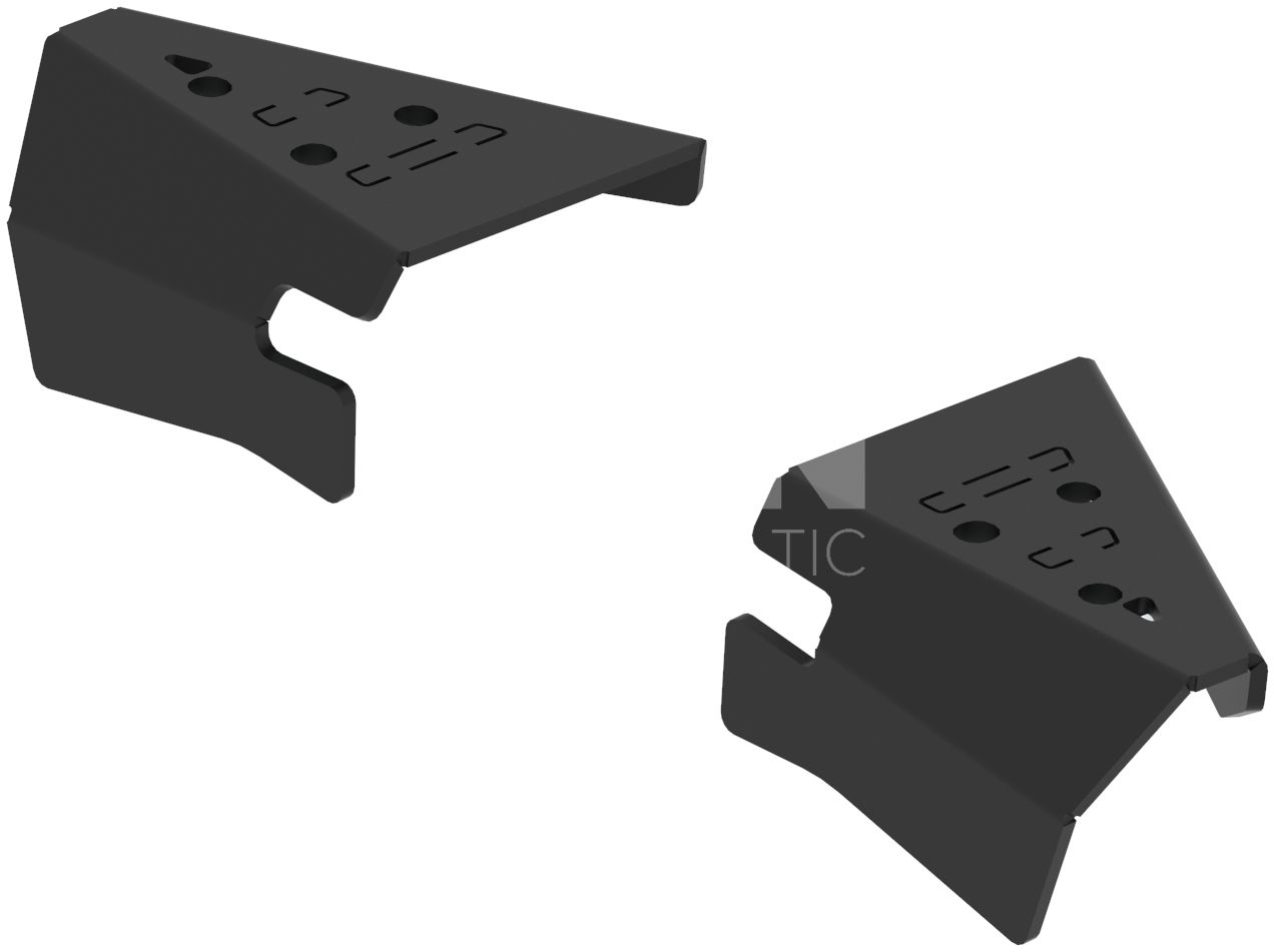 Pl. Front A-arm guards (pair)