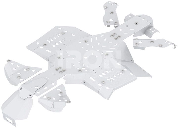 Skid plate full set (aluminium): CanAm G2 Outlander MAX: 650/850/1000: (2019+)
