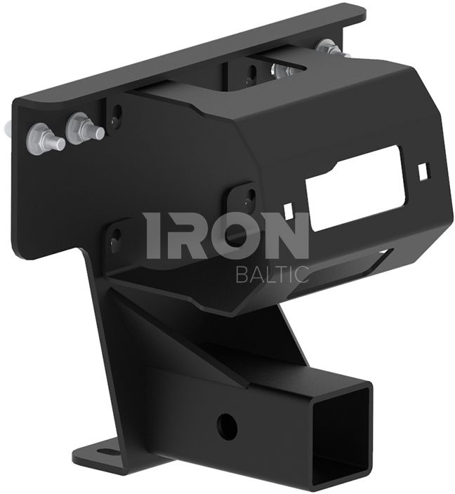 Rear winch mounting kit + 2" receiver: Trapper 550/750: Hisun Tactic 550/750 2-Up