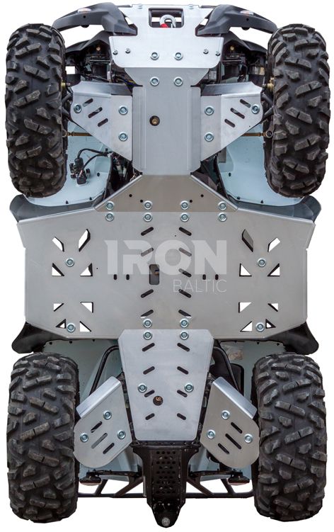 Skid plate full set (aluminium): GOES 725
