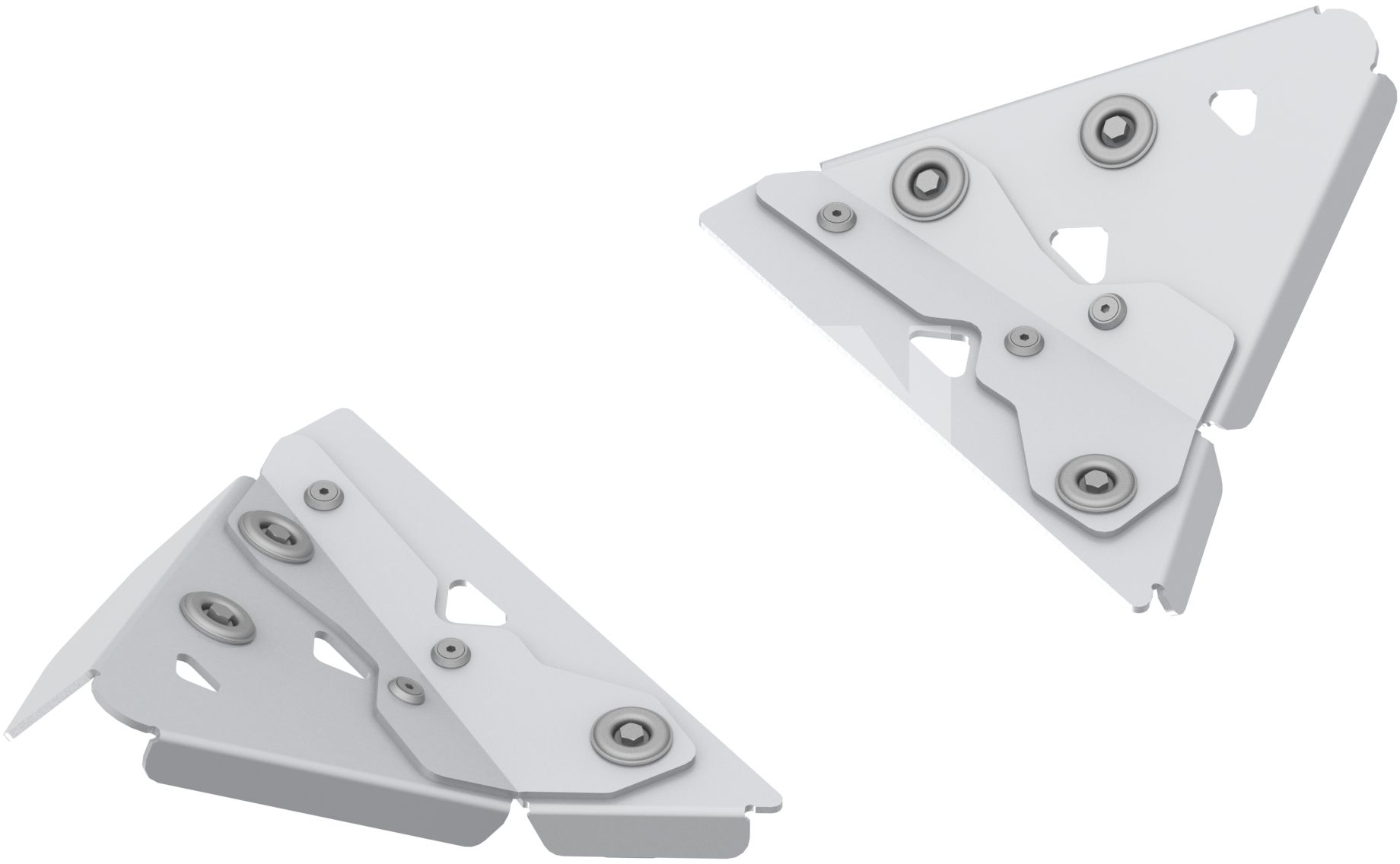 Al. Front A-arm guards (pair)
