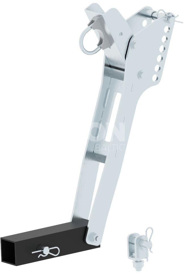 Plow lift adapter: Corvus TerrainDX4 (ECO/BASIC front bumper)
