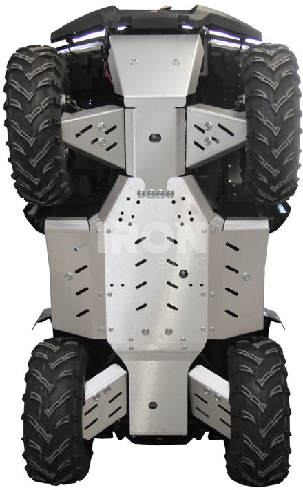 Skid plate full set (aluminium): CFMOTO 500 -2
