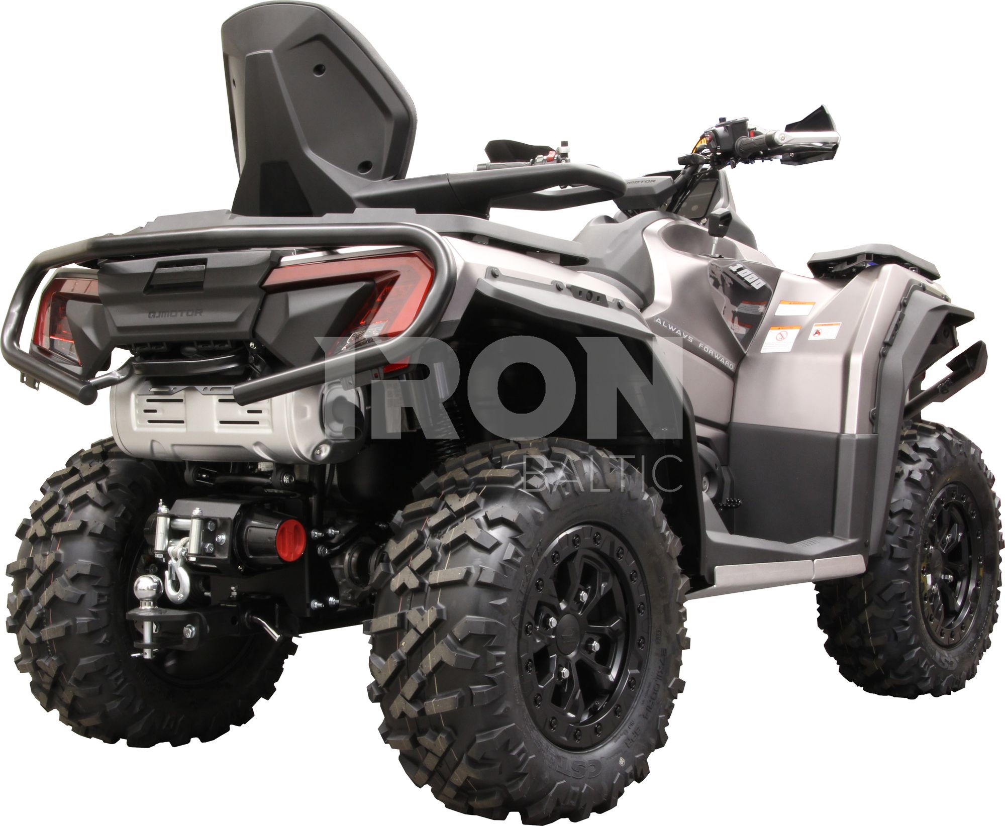 Rear winch mounting kit: QJMOTOR SFA 600 & 1000 (2025+)