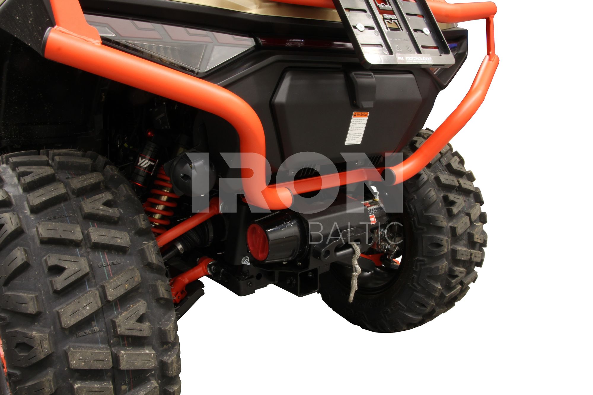 Rear winch mounting Linhai LandForce 550L/650L/650L PRO (2025+)