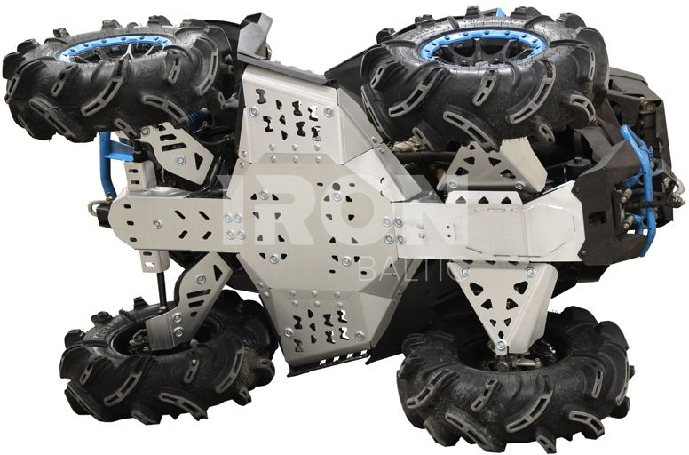 Skid plate full set (aluminium): CanAm Renegade X MR: (-2016)