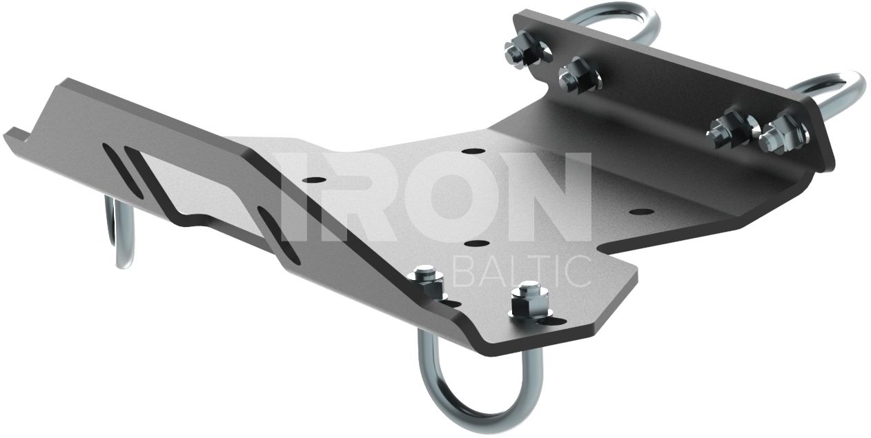 Front winch mounting kit: Kawasaki KVF 650 / 750