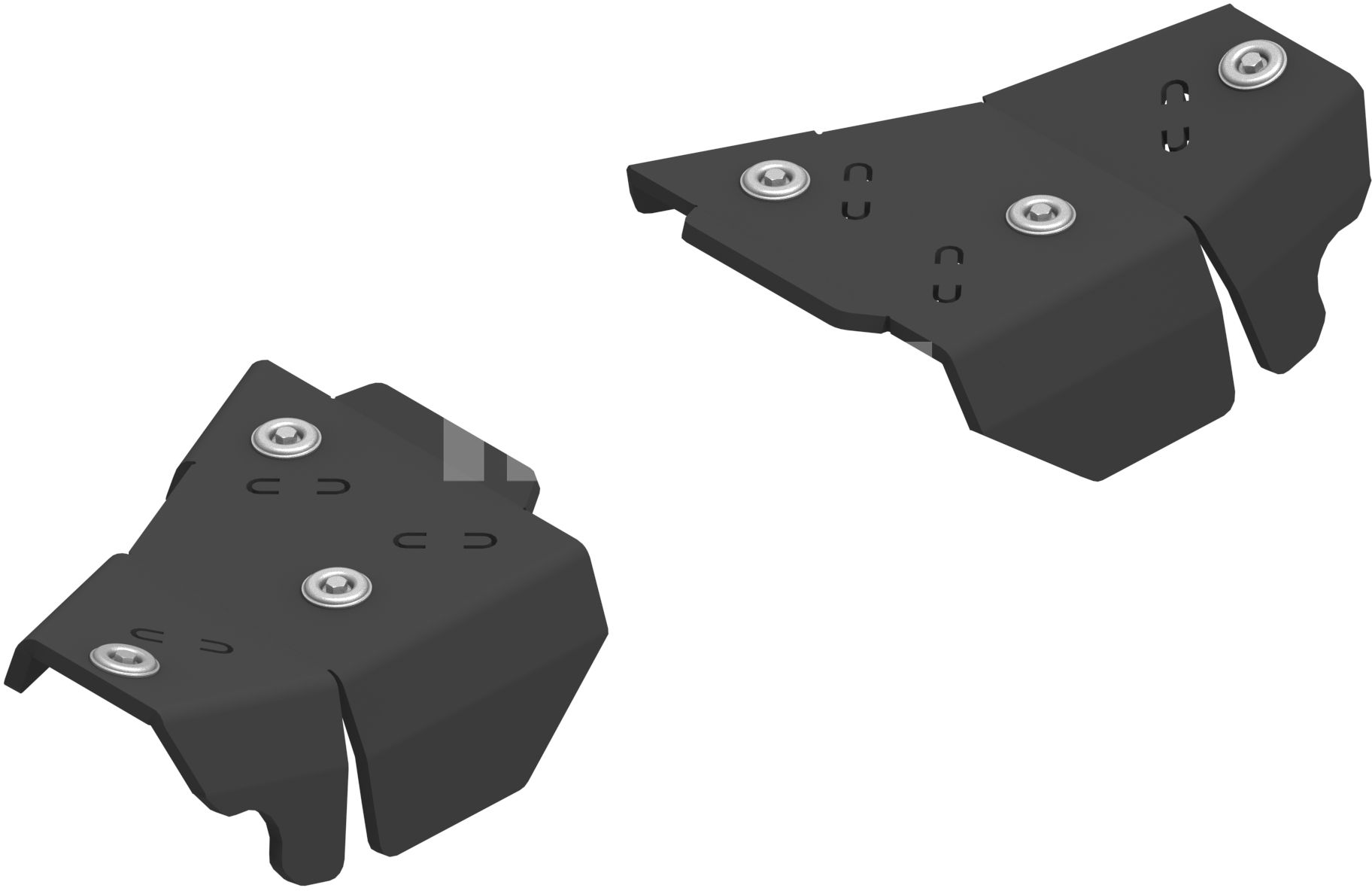 Plastic Front A-arm guards (pair): Loncin X-Wolf 1000 (2025+)