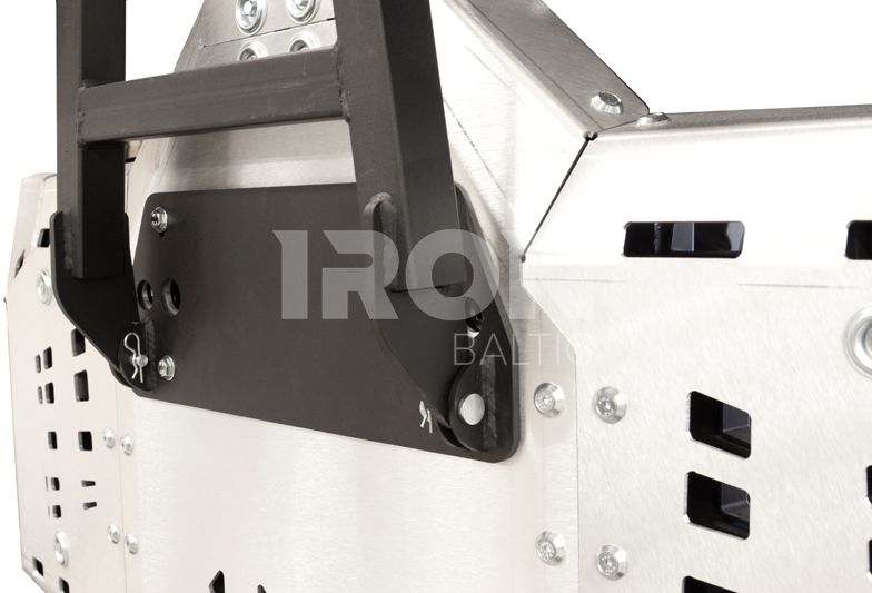 Mid-mount push tubes: ( for tracks fitted machines )