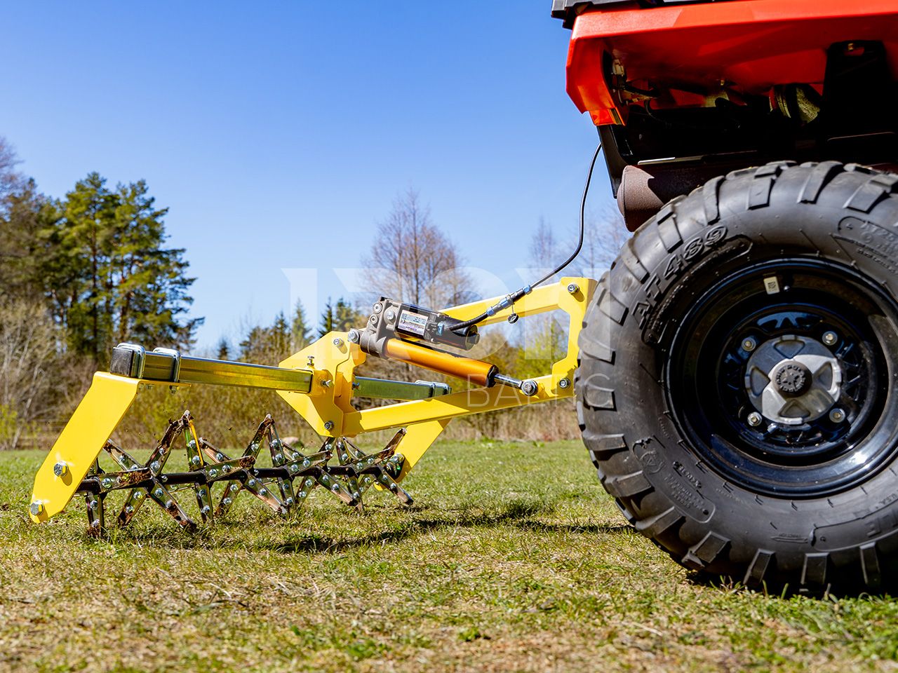 Plug Aerator: (Receiver Mount System)