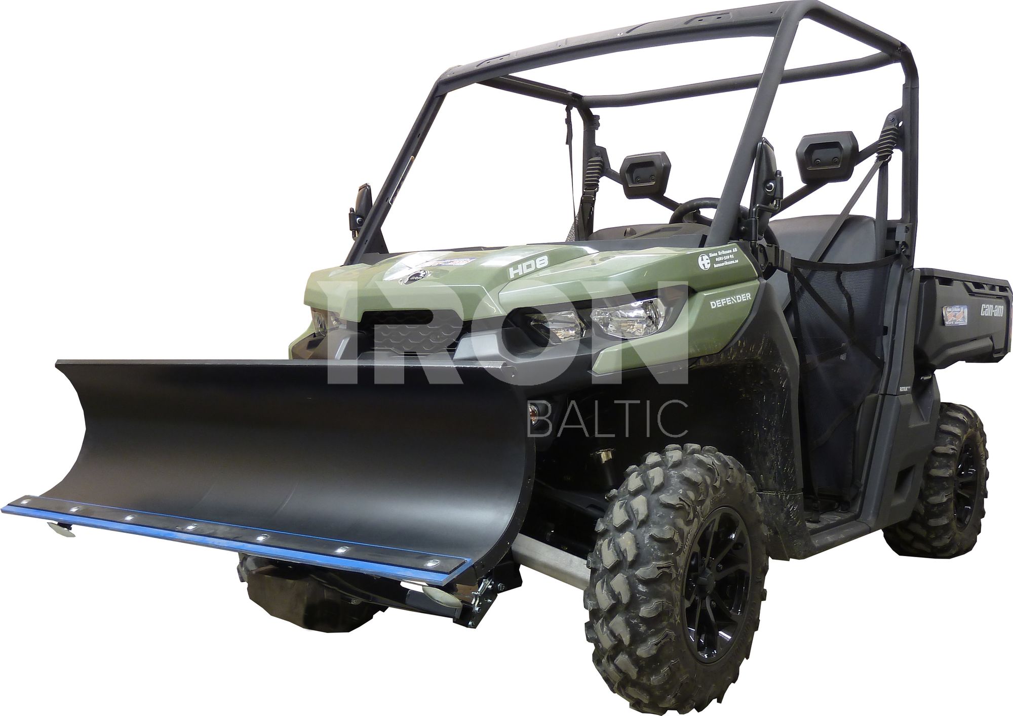 Front-mount adapter: CanAm Defender / Traxter