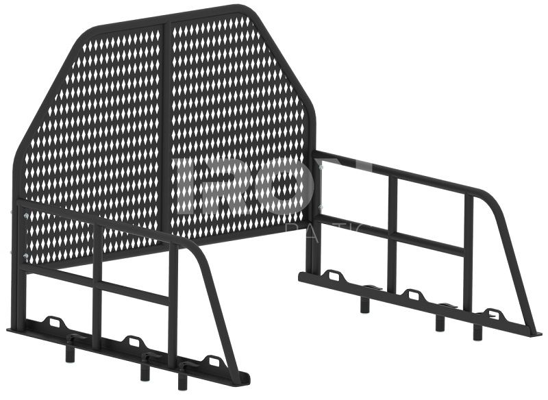 Bed wall extender: Polaris 6x6 Big Boss 570