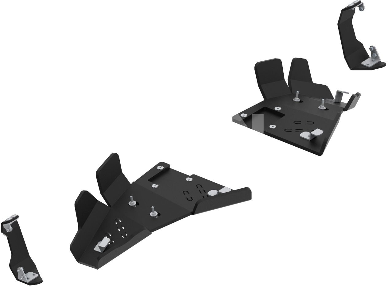 Pl. Front A-arm guards (pair)