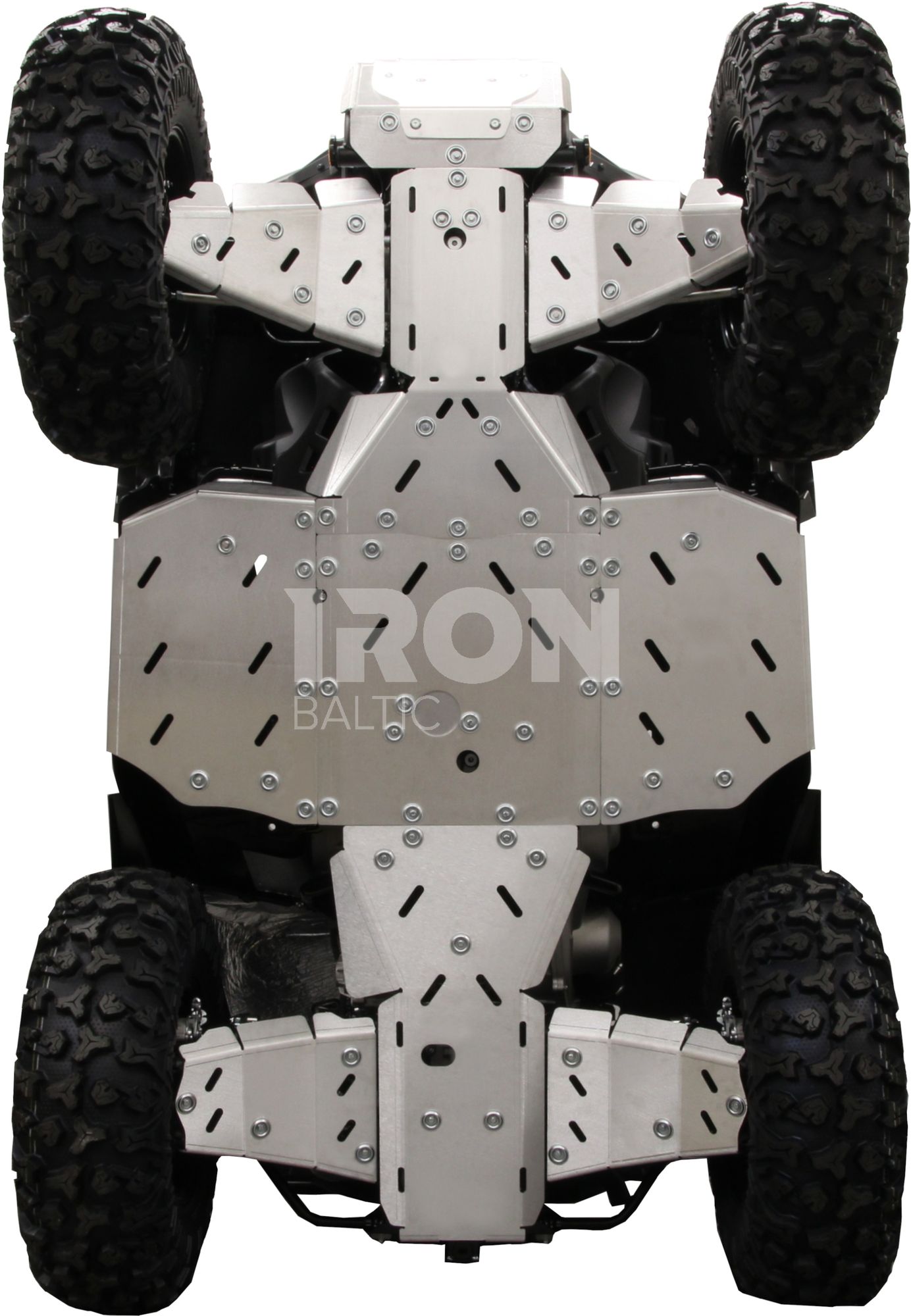 Skid plate full set (aluminium): Segway Snarler AT10 LW