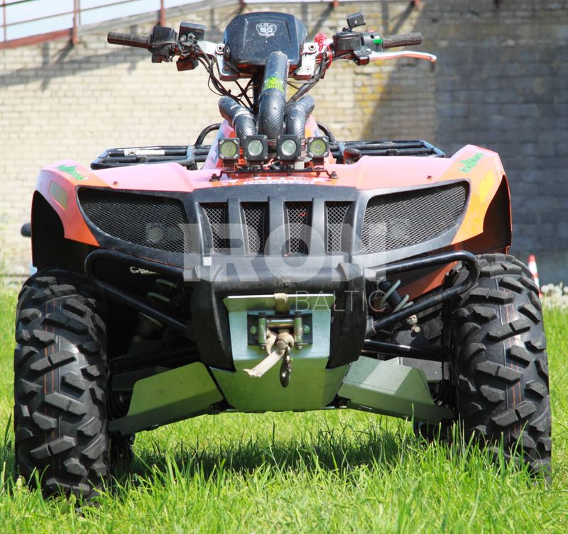 Skid plate full set (aluminium): Arctic Cat 1000 XT